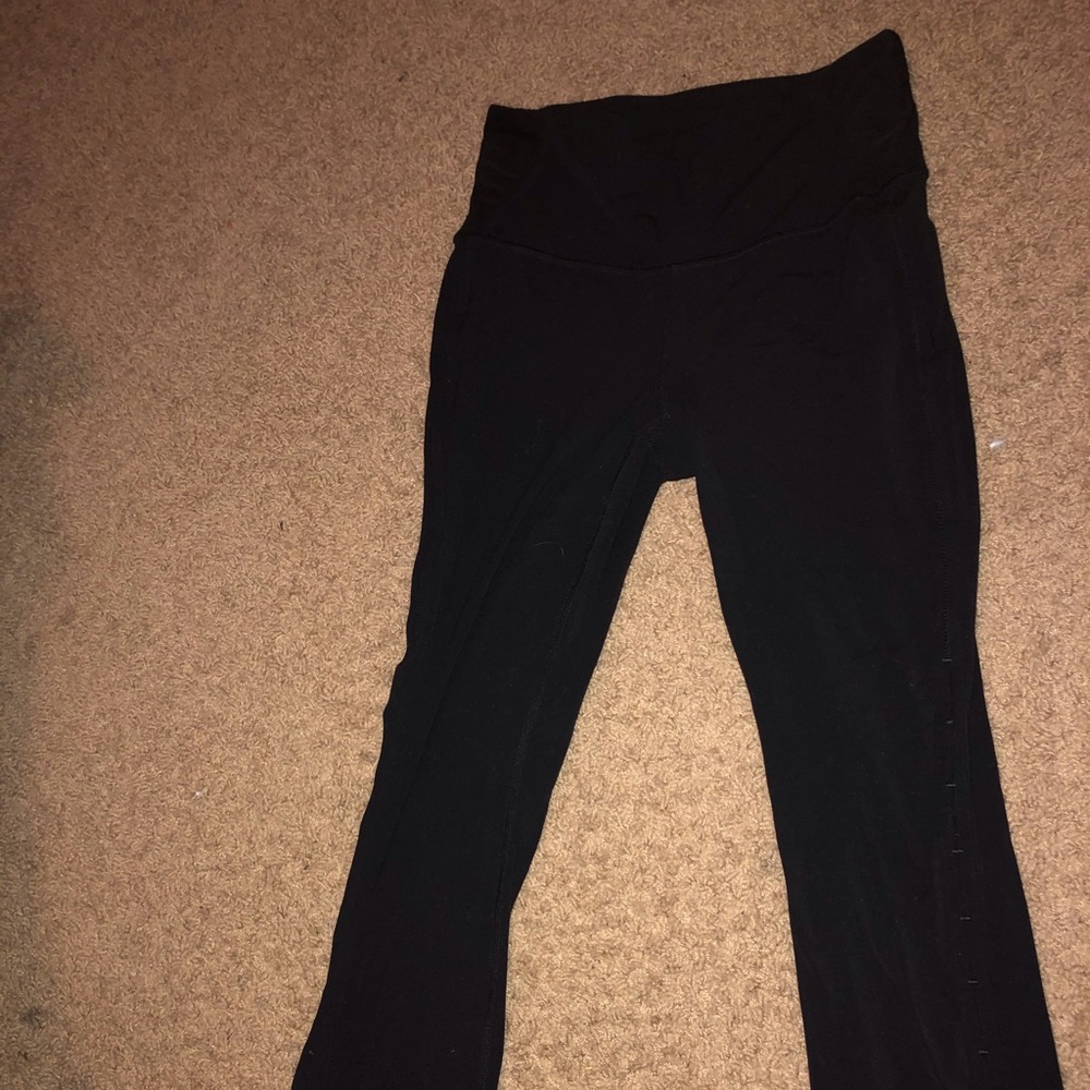 black athleta leggings